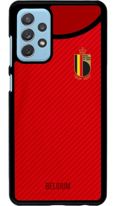 Coque Samsung Galaxy A72 - Maillot de football Belgique 2022 personnalisable