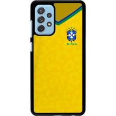 Samsung Galaxy A72 Case Hülle - Brasilien 2022 personalisierbares Fußballtrikot