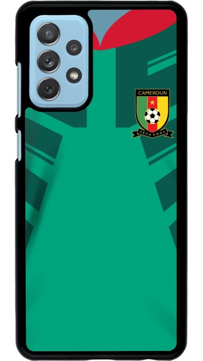 Samsung Galaxy A72 Case Hülle - Kamerun 2022 personalisierbares Fussballtrikot