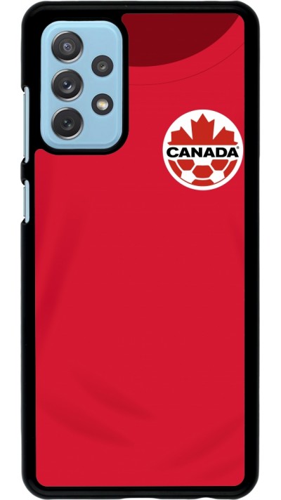 Samsung Galaxy A72 Case Hülle - Kanada 2022 personalisierbares Fussballtrikot