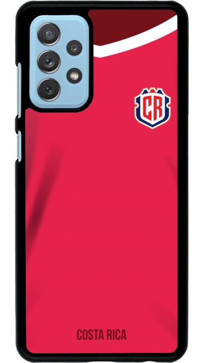 Coque Samsung Galaxy A72 - Maillot de football Costa Rica 2022 personnalisable