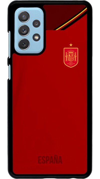 Samsung Galaxy A72 Case Hülle - Spanien 2022 personalisierbares Fußballtrikot