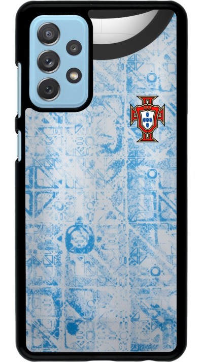 Samsung Galaxy A72 Case Hülle - Portugal Away personalisierbares Fussballtrikot