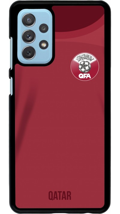 Coque Samsung Galaxy A72 - Maillot de football Qatar 2022 personnalisable