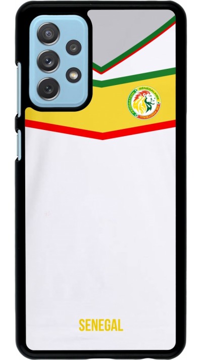 Coque Samsung Galaxy A72 - Maillot de football Senegal 2022 personnalisable