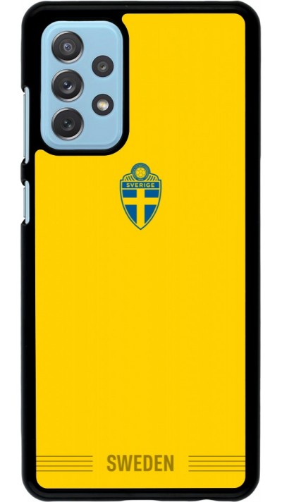 Samsung Galaxy A72 Case Hülle - Schweden 2026 personalisierbares Fussballtrikot