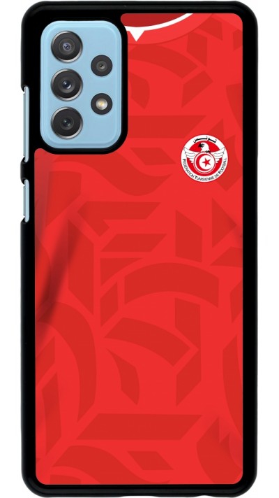 Coque Samsung Galaxy A72 - Maillot de football Tunisie 2022 personnalisable