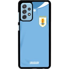 Samsung Galaxy A72 Case Hülle - Uruguay 2022 personalisierbares Fussballtrikot