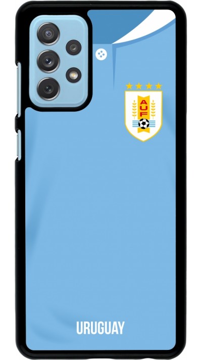 Coque Samsung Galaxy A72 - Maillot de football Uruguay 2022 personnalisable