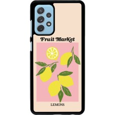 Samsung Galaxy A72 Case Hülle - Fruit market lemons 2026