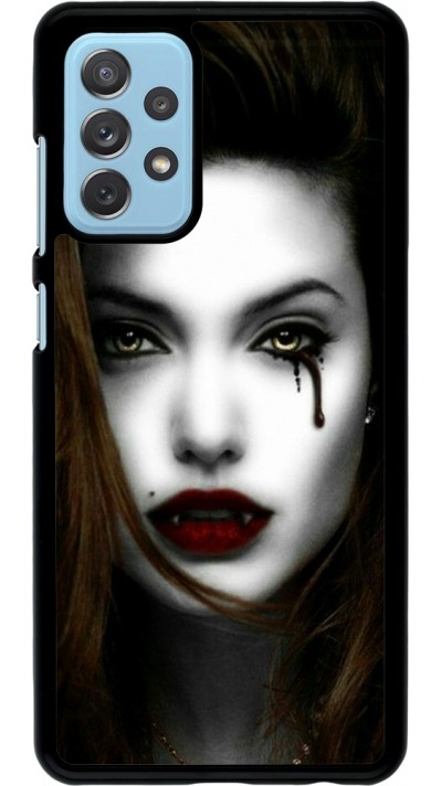 Samsung Galaxy A72 Case Hülle - Halloween 2023 gothic vampire