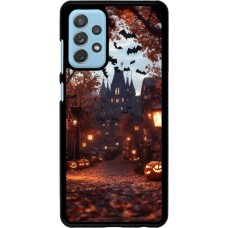 Samsung Galaxy A72 Case Hülle - Halloween 2025 Haunted house
