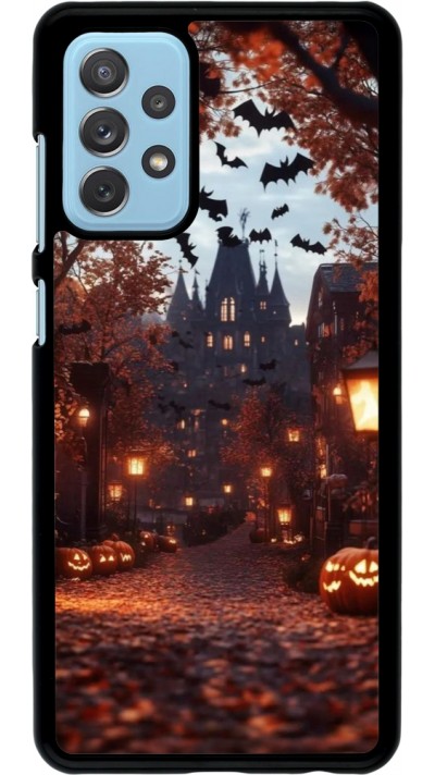 Samsung Galaxy A72 Case Hülle - Halloween 2025 Haunted house