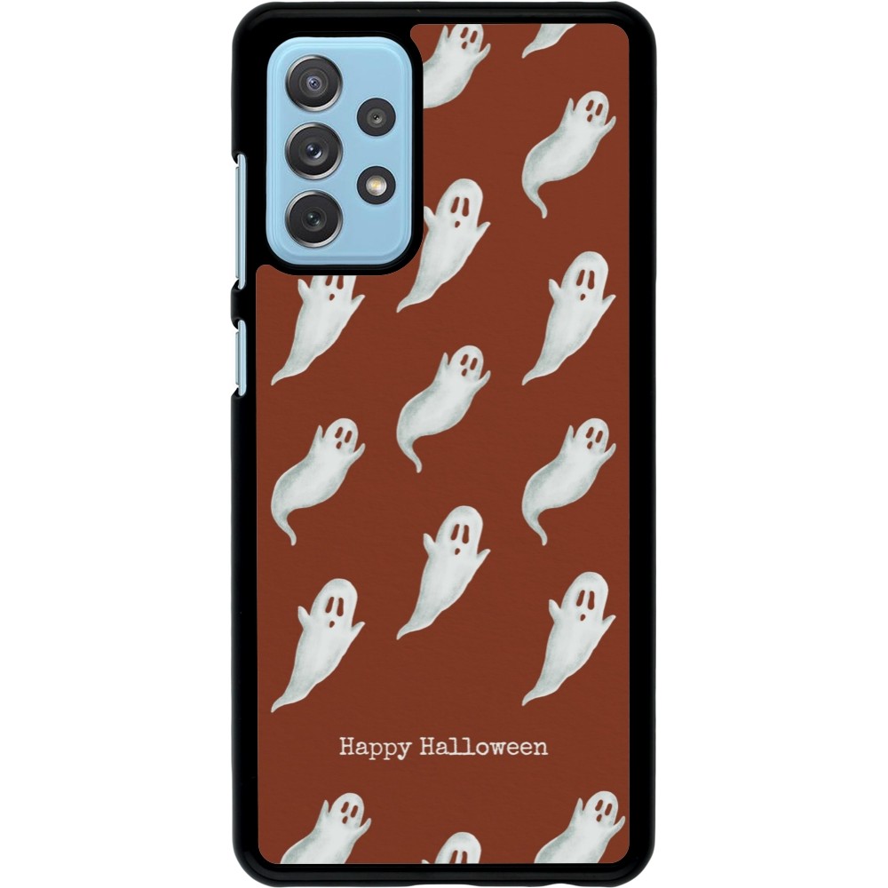 Samsung Galaxy A72 Case Hülle - Halloween 2025 Pattern of ghosts