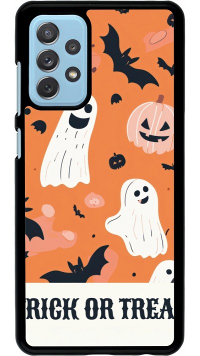 Samsung Galaxy A72 Case Hülle - Halloween 2025 Trick or treat