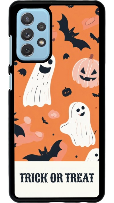 Samsung Galaxy A72 Case Hülle - Halloween 2025 Trick treat