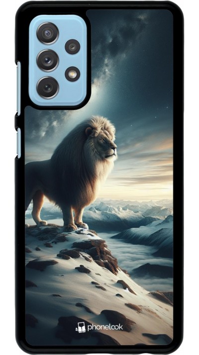 Coque Samsung Galaxy A72 - Le lion blanc
