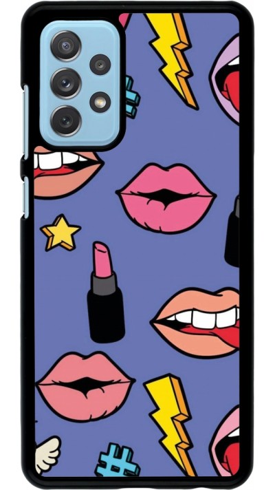 Coque Samsung Galaxy A72 - Lips and lipgloss