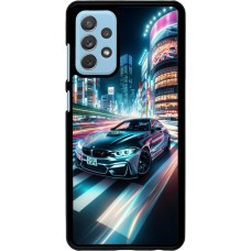 Samsung Galaxy A72 Case Hülle - BMW M4 Tokio Nacht