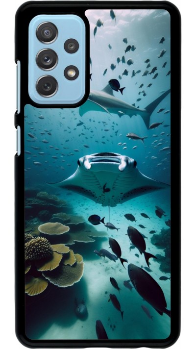 Samsung Galaxy A72 Case Hülle - Manta Lagune Reinigung