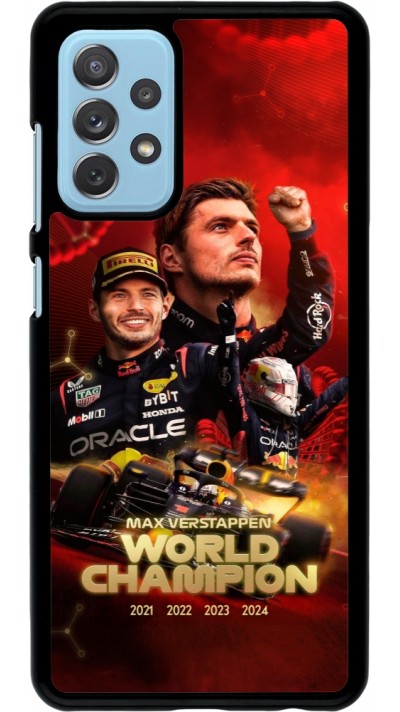 Coque Samsung Galaxy A72 - Max Verstappen Champion 2023