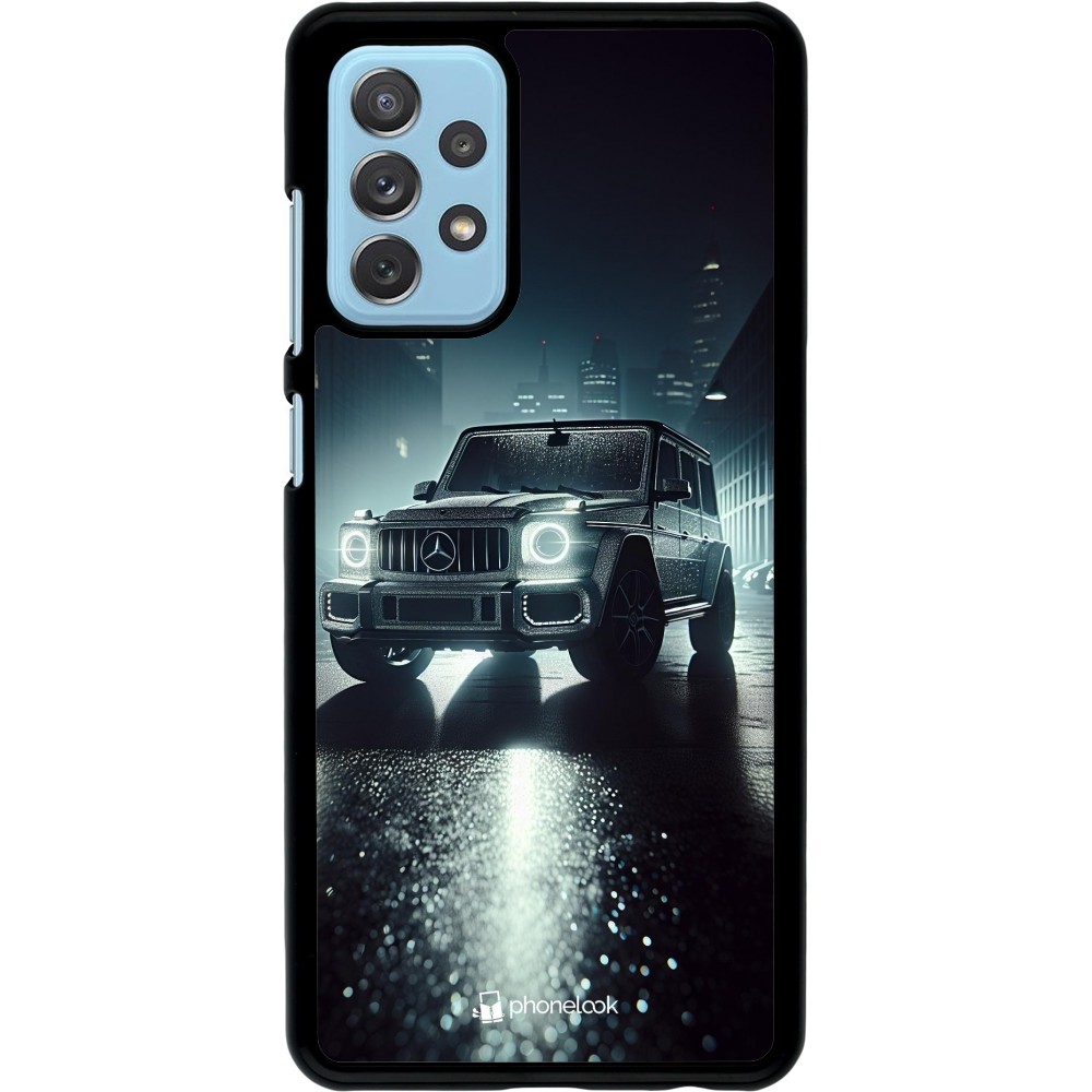 Samsung Galaxy A72 Case Hülle - Mercedes G AMG Nacht