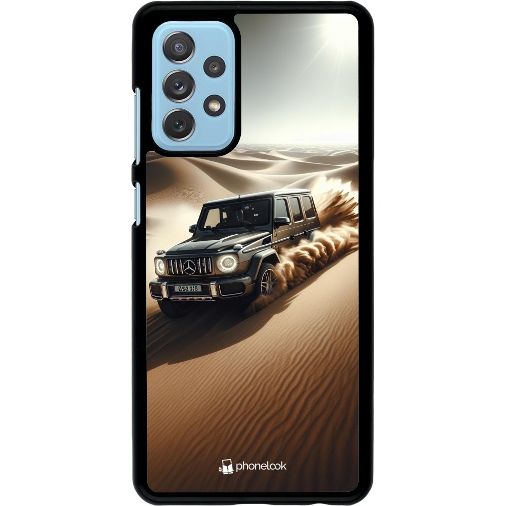 Samsung Galaxy A72 Case Hülle - Mercedes G Drift Wueste