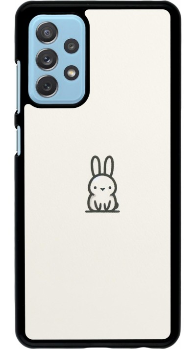 Coque Samsung Galaxy A72 - Minimal bunny cutie