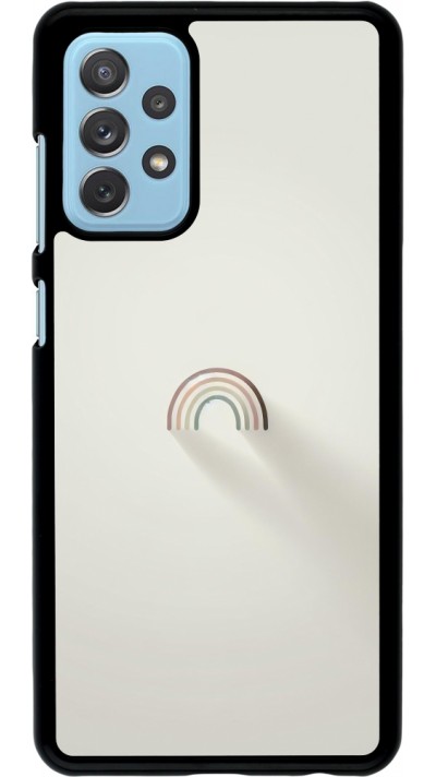 Samsung Galaxy A72 Case Hülle - Mini Regenbogen Minimal