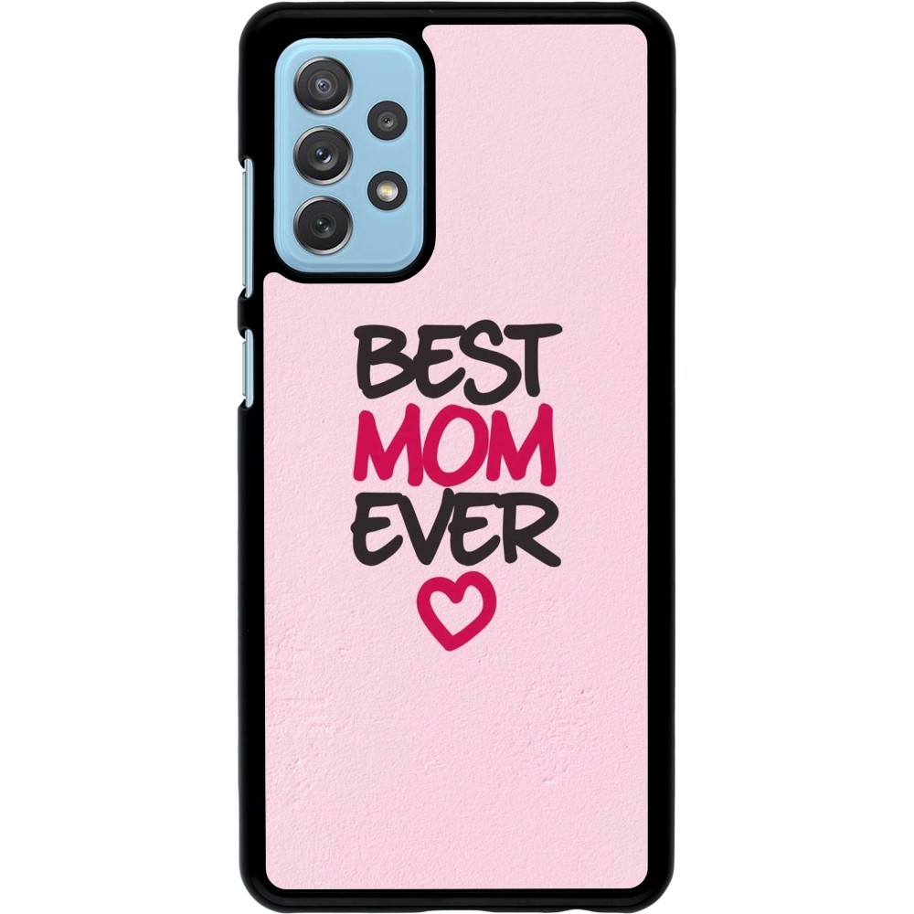 Samsung Galaxy A72 Case Hülle - Mom 2023 best Mom ever pink