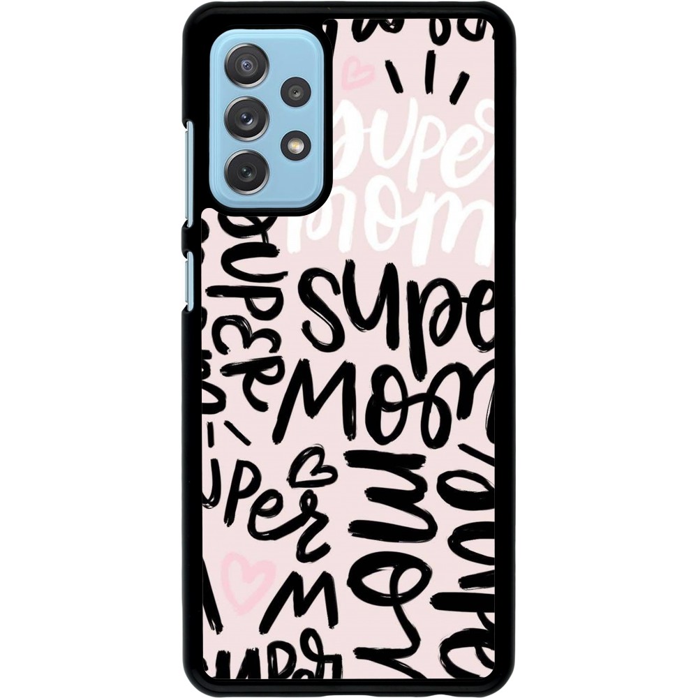 Samsung Galaxy A72 Case Hülle - Mom 2024 Super mom
