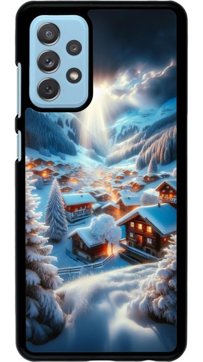 Coque Samsung Galaxy A72 - Mont Neige Lumière