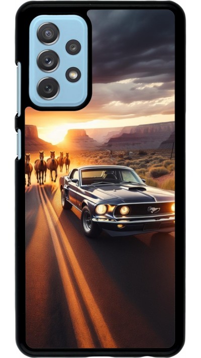 Samsung Galaxy A72 Case Hülle - Mustang 69 Grand Canyon