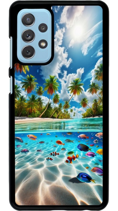 Samsung Galaxy A72 Case Hülle - Strandparadies