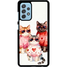 Coque Samsung Galaxy A72 - Saint Valentines Day 26 Cat Love