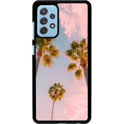 Samsung Galaxy A72 Case Hülle - Summer 2025 Palmiers