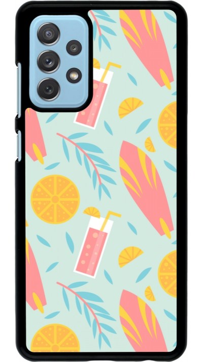 Coque Samsung Galaxy A72 - Summer 2025 Pattern citron