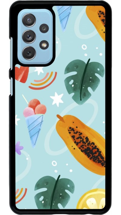 Coque Samsung Galaxy A72 - Summer 2025 Pattern papaya