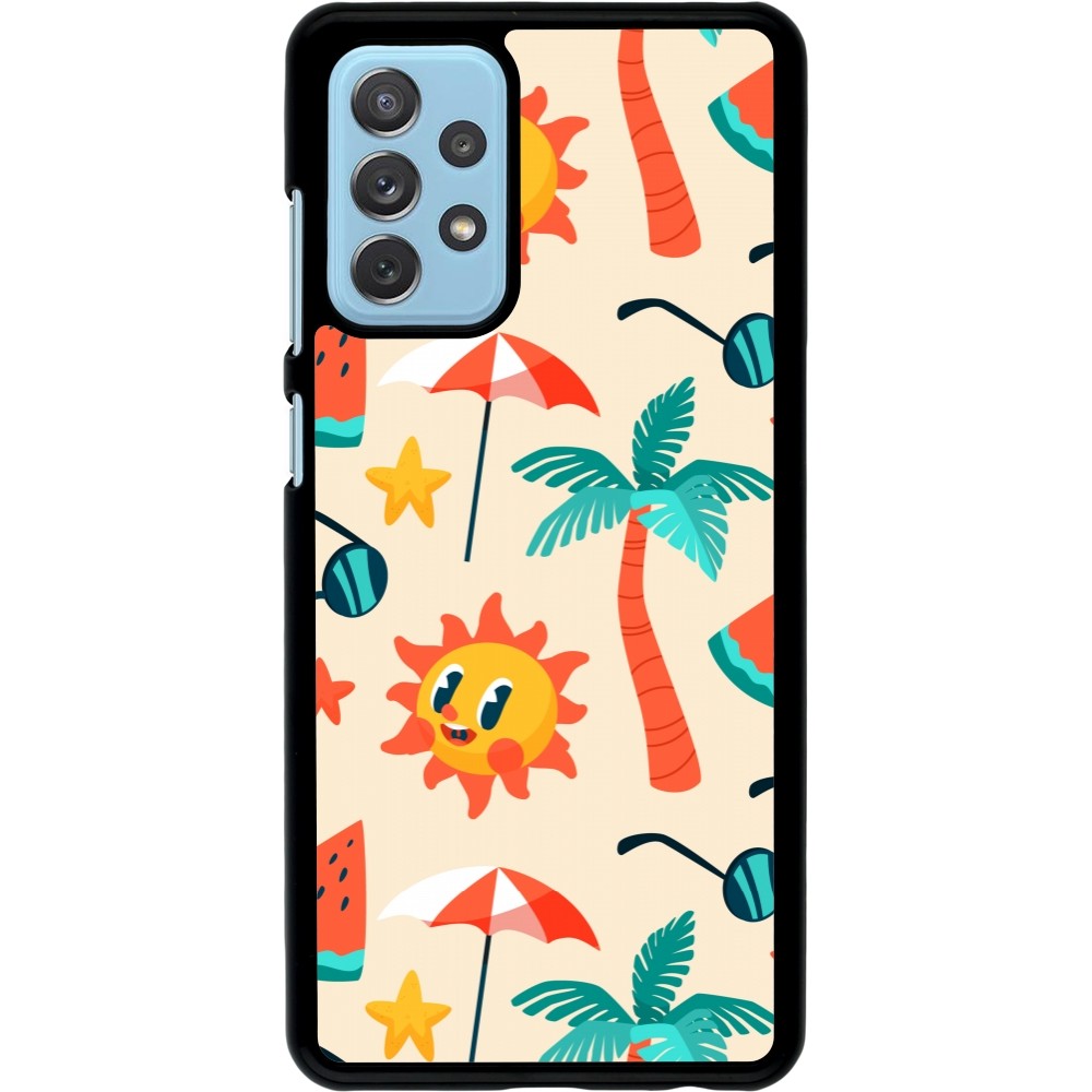 Coque Samsung Galaxy A72 - Summer 2025 Pattern soleil
