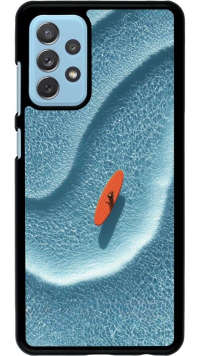 Samsung Galaxy A72 Case Hülle - Orange surf Summer 2026
