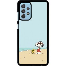 Samsung Galaxy A72 Case Hülle - Snoopy on the beach Summer 2026