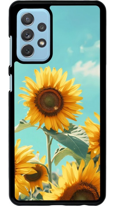 Samsung Galaxy A72 Case Hülle - Sunflowers Summer 2026