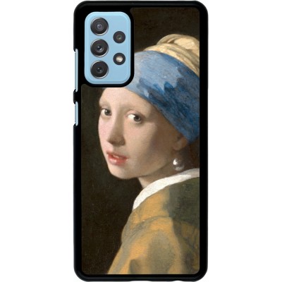Samsung Galaxy A72 Case Hülle - Kunstbild - Das Mädchen mit dem Perlenohrring - Jan Vermeer
