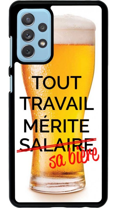 Coque Samsung Galaxy A72 - Tout travail mérite sa bière