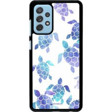 Coque Samsung Galaxy A72 - Turtles pattern watercolor