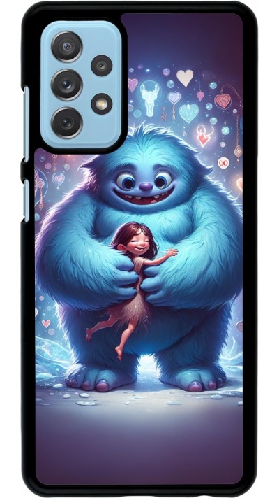 Coque Samsung Galaxy A72 - Valentine 2024 Fluffy Love