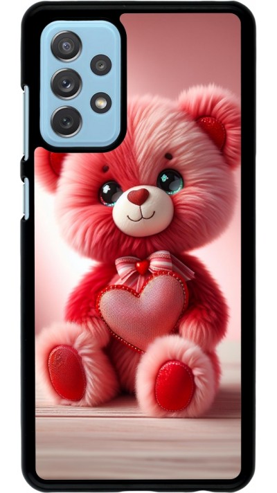 Coque Samsung Galaxy A72 - Valentine 2024 Ourson rose