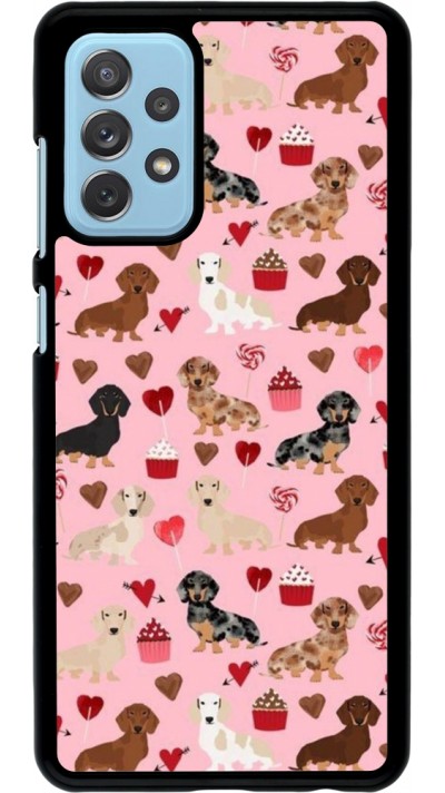 Coque Samsung Galaxy A72 - Valentine 2024 puppy love