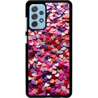 Coque Samsung Galaxy A72 - Valentine 2025 Confetti