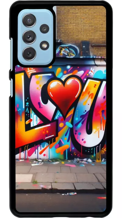 Coque Samsung Galaxy A72 - Valentine 2025 Love U Tag